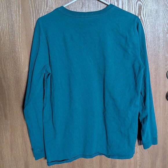 Carhartt Teal and Fuchsia Long Sleeve Shirt, M - Picture 2 of 4